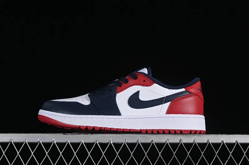All categories Air Jordan Jordan series basketball shoes Air Jordan 1 Low G version pure original Air Jordan 1 Low Golf AJ1 Joe 1 new golf version black and white toe DD9315-113